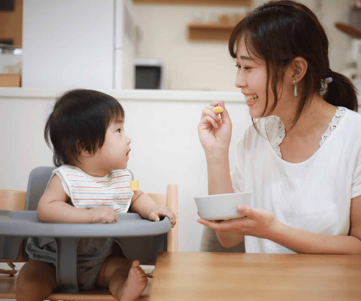 Alimentación complementaria bebé y mamá